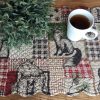 caleb-quilted-reversible-maroon-red-green-tan-plaid-wildlife-pine-cone-evergreen-rectangle-table-runner