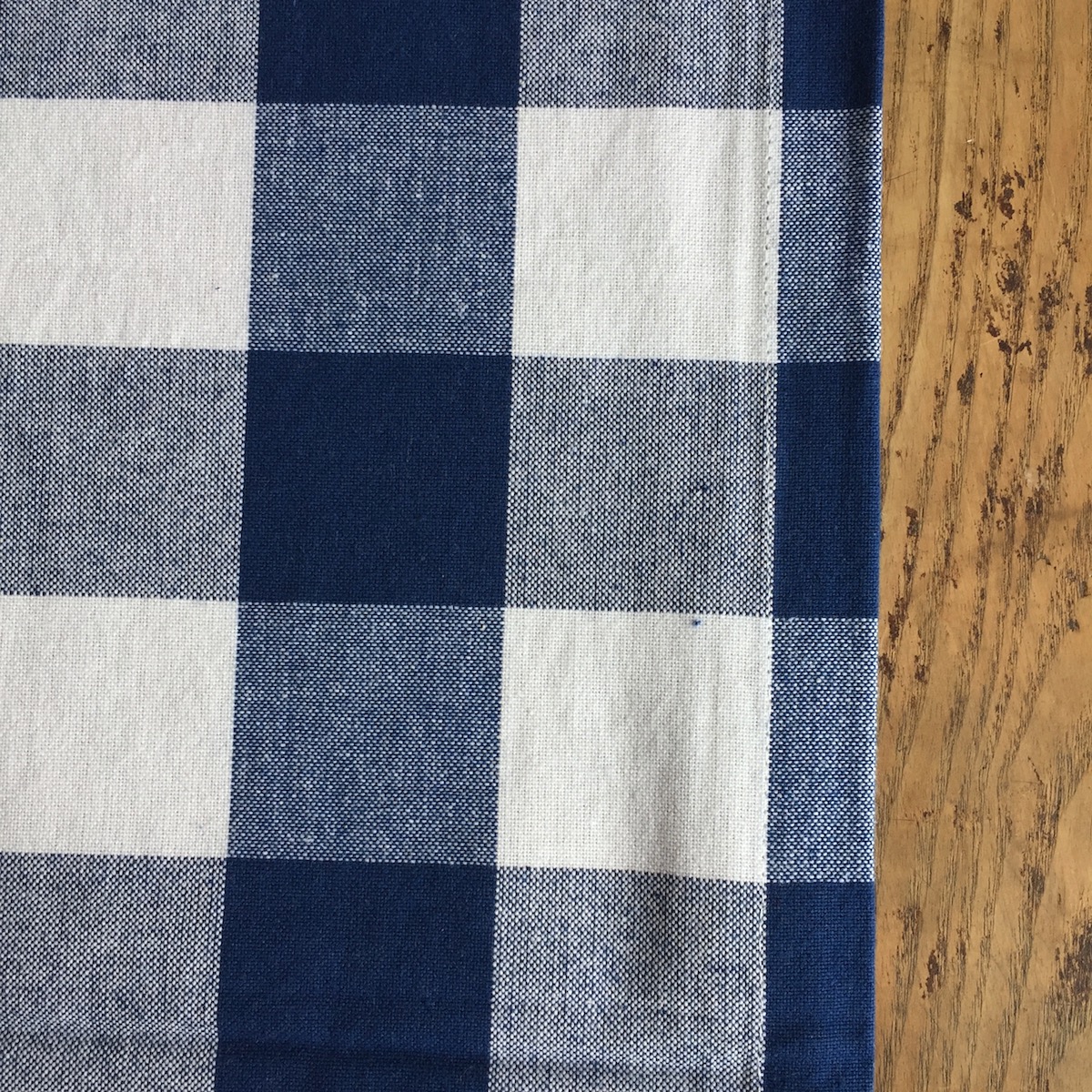 Blue and White Buffalo Check and Farmhouse Stripe Collection - Cornucopia