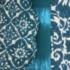 dark-teal-aqua-madison-adriatic-quilted-reversible-dining-collection-swatches