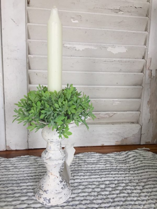 morning-rain-greenery-candle-ring-farmhouse-modern-rustic-style-candle-stick