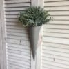 hanging-farmhouse-metal-vase-on-rustic-shutters-with-twilight-ash-greenery