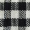 Black and White Buffalo Check Waffle Weave Kitchen Towels and Dishclothes
