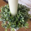 icy-tiny-leaf-greenery-mini-candle-ring-farmhouse-modern-rustic-style-candle-stick