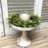 Ashoka 12″ Wreath and Candle Ring