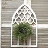 Mixed Sage Medium Wreath and Candle Ring