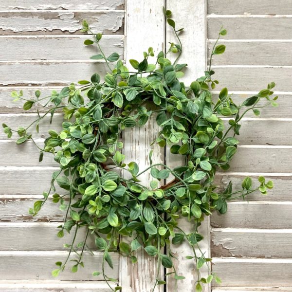 Seraph Vine Greenery 4.5″ Wreath or Candle Ring