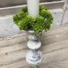 Stonecrop Greenery Mini Candle Ring