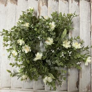Eden's Gate Greenery Small Candle Ring and Wreath
