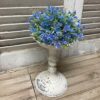 Meadow Blossom Faux Floral Half Sphere (Blue) Meadow Blossom Faux Floral Half Sphere (Blue)