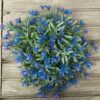 Meadow Blossom Faux Floral Half Sphere (Blue) Meadow Blossom Faux Floral Half Sphere (Blue)