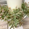 Shiloh Leaves Small Wreath and Candle Ring Shiloh Leaves Small Wreath and Candle Ring