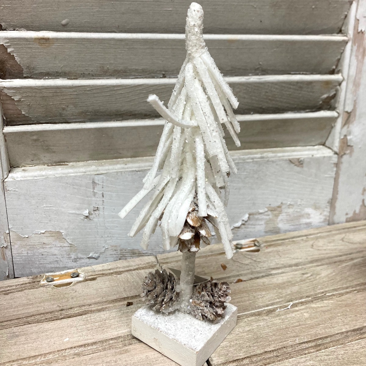 Snowy Douglas Fir Mini Tree, 6″
