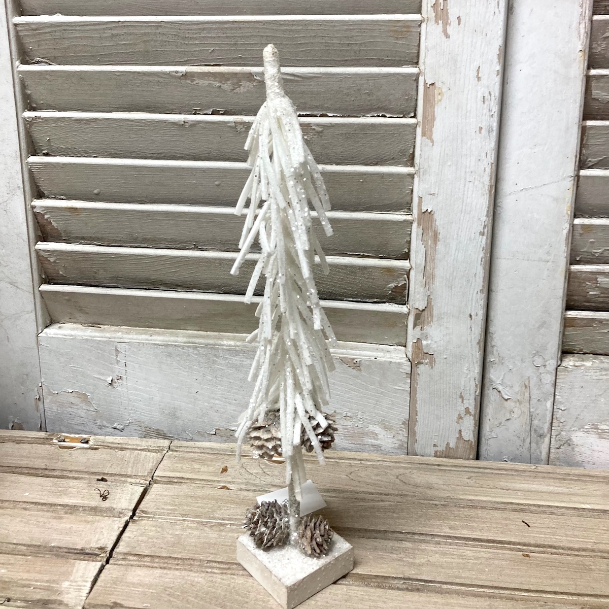 Snowy Douglas Fir Mini Tree, 10″