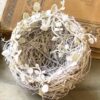 Frosted Twined Vine Nest FROST TWINED VINE NEST 5”