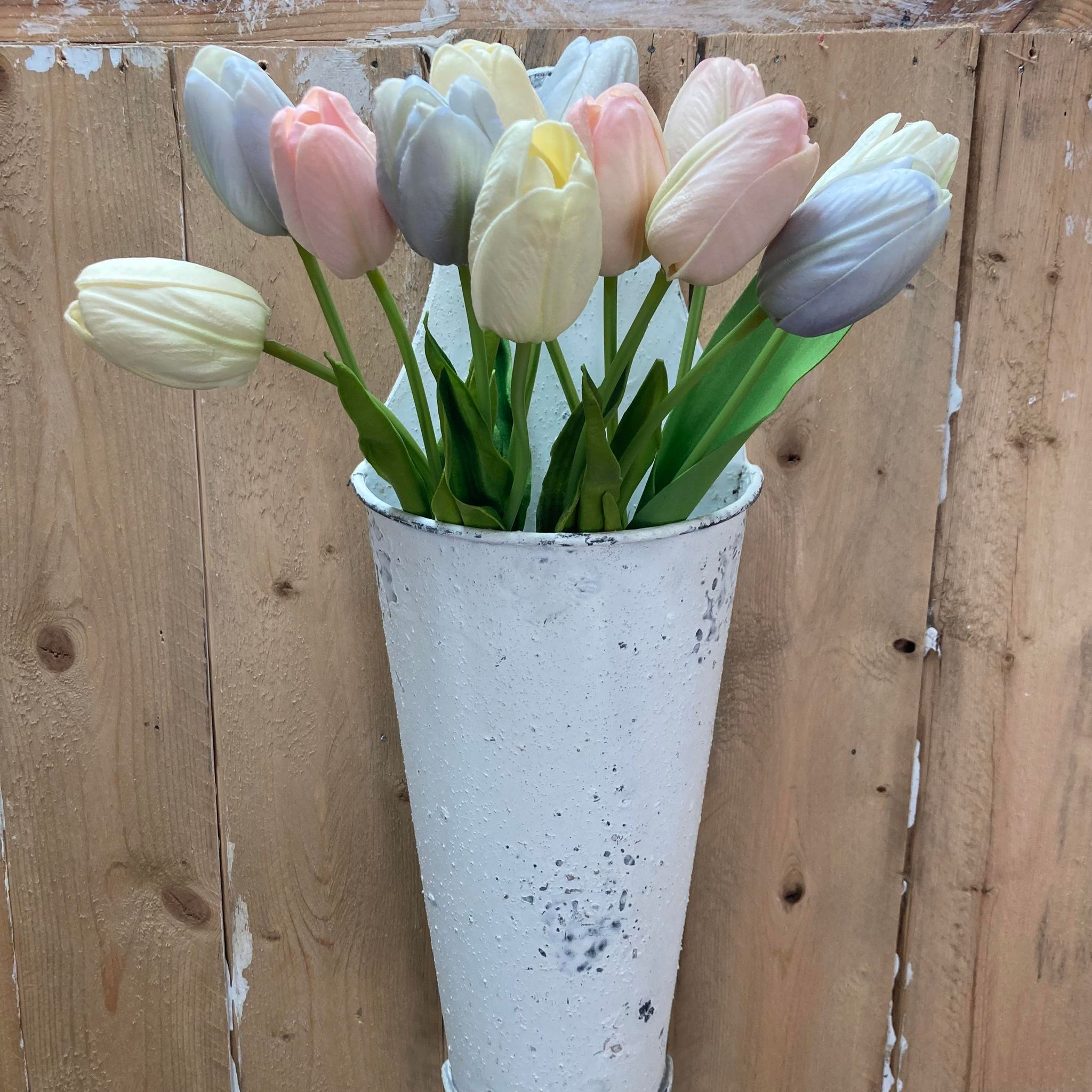 Real Touch Pastel Spring Tulips