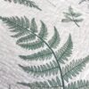 Green Botanical Quilt Set Close Up