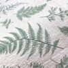 Green Botanical Quilt Set Close Up