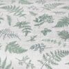 Green Botanical Quilt Set Close Up