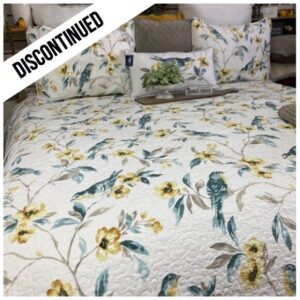 Calix Blue Bird Quilt Set