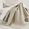 Cross Stitch Taupe Quilt Set Cross Stitch Solid Taupe Quilt Set includes a quilt and 2 shams