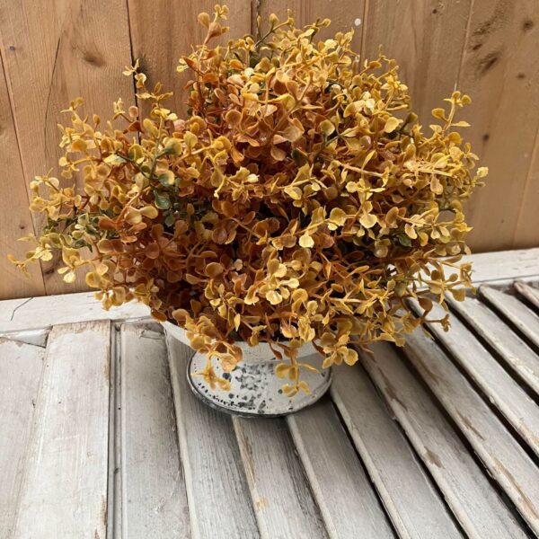 Season's Shift Autumn Foliage Half Sphere