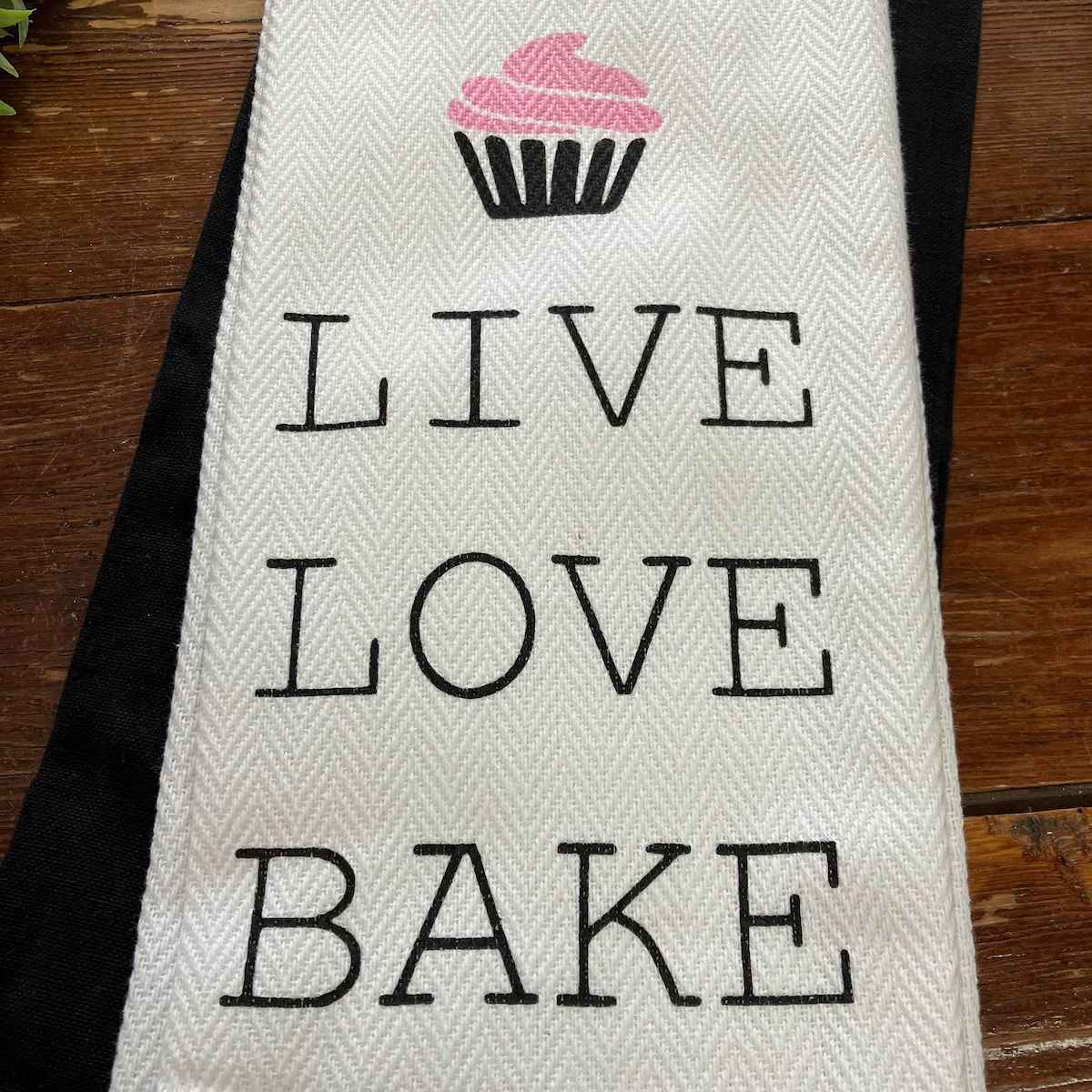 Live Love Bake Kitchen Towel