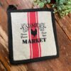 Farmers Market Rooster Kitchen Potholder