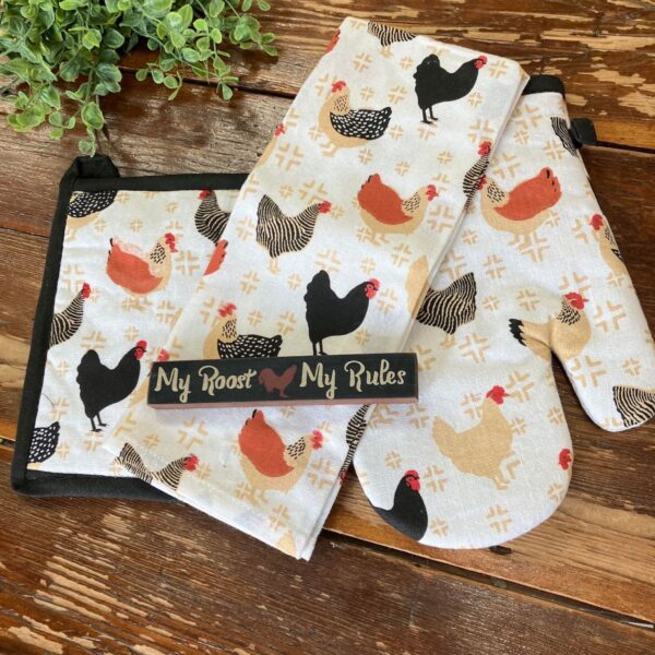 Barnyard Chicken Kitchen Collection