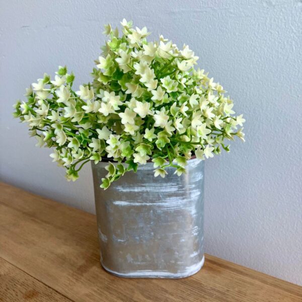Gathered Garden Cream White Stem Bush