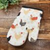 Barnyard Chicken Oven Mitt
