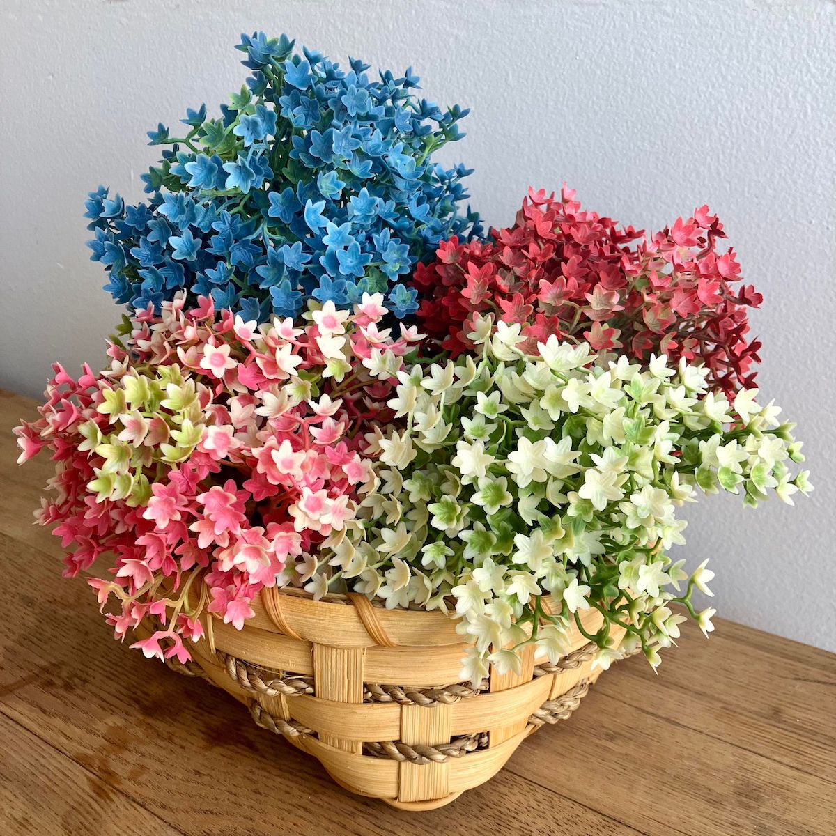 Blue, Pink, Red and Cream Andromeda Floral PIcks