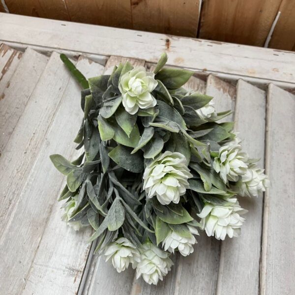 Aylesford White Blooms and Greenery Bush