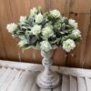 Aylesford White Blooms and Greenery Half Sphere