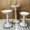 Cream Aged Patina Decorative Holders