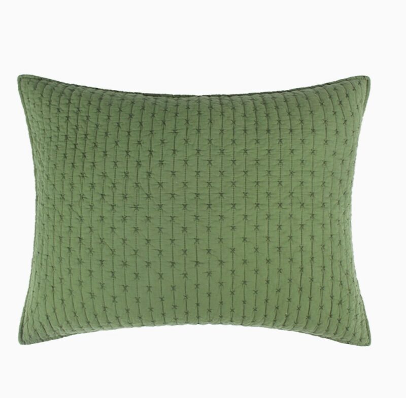 Cross Stitch Desert Sage Pillow Sham