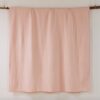 Cross Stitch Blush Throw Blanket