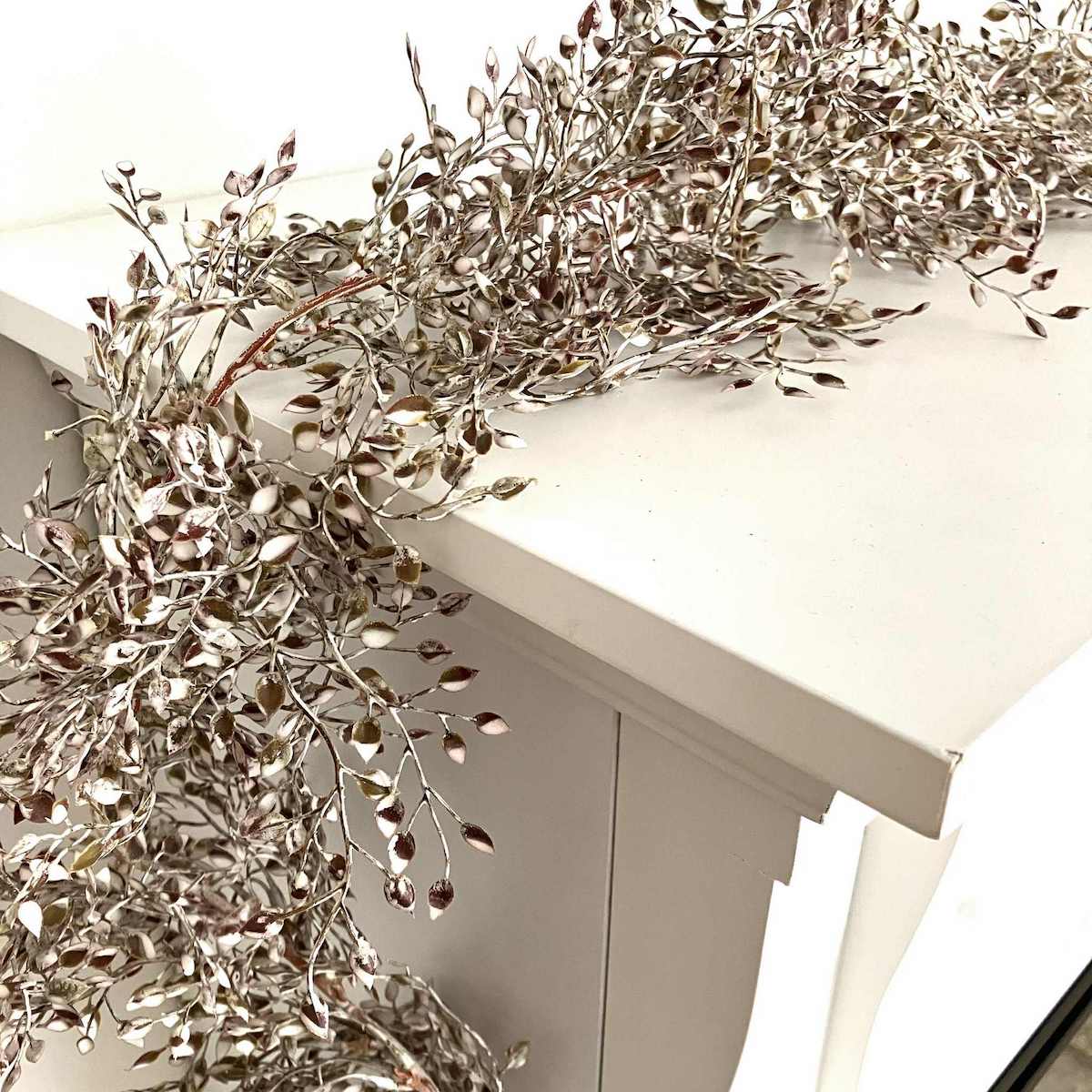 Little Luna Rusty Brown Faux Foliage Garland