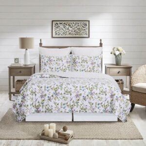 Carley Floral Quilt Set