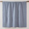 Cross Stitch Chambray Quilted Throw Cross Stitch Chambray Quilted Throw