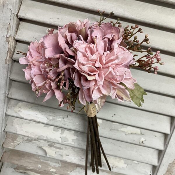 Heirloom Mauve Pink Dahlia Bouquet Heirloom Mauve Dahlia Bouquet
