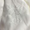 Bearington Lamby Blessings Snuggle Blanket with Embroidered Cross