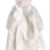 Bearington Lamby Blessings Snuggle Blanket with Embroidered Cross