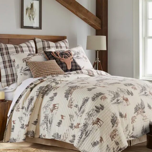Lodge Toile Quilt Collection