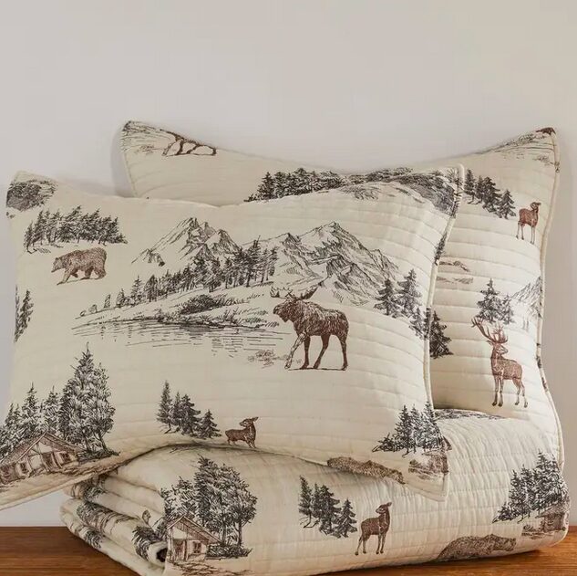 Lodge Toile Quilt Collection