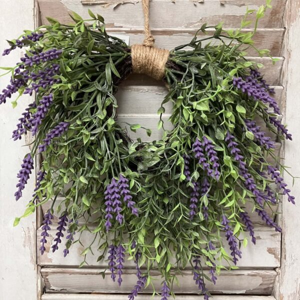 Lavender Hanging Wreath (12″)