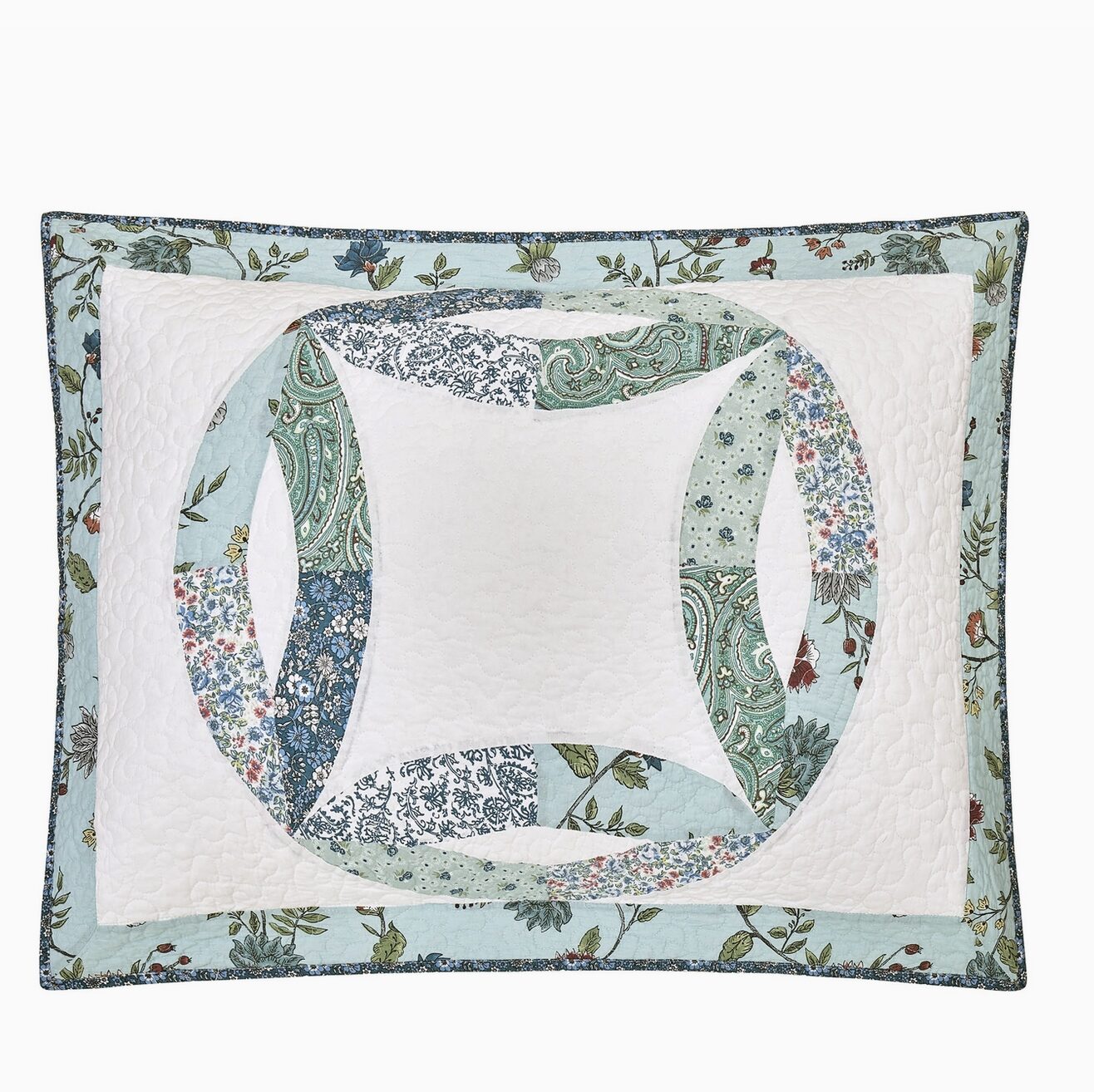 Felicity Wedding Ring Quilted Sham