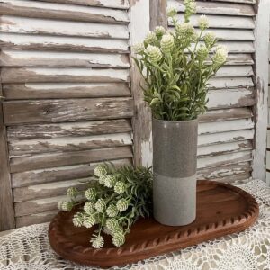 Thimble Buds Cream and Greenery Bush