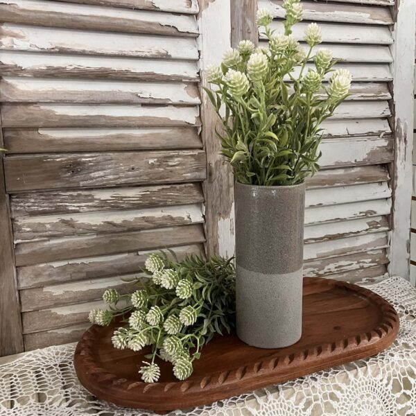 Sweet Clover Buds – Cream Large Faux Floral Bush (17”) Sweet Clover Buds – Cream Large Faux Floral Bush (17”)