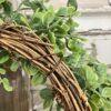 Whispering Vine Faux Greenery Medium Wreath and Candle Ring Whispering Vine Faux Greenery Medium Wreath and Candle Ring