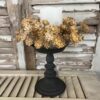 Flaxen Floret Fall Foliage Candle Ring Decor